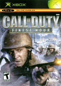 Call of Duty: Finest Hour PAL Xbox PAL box art